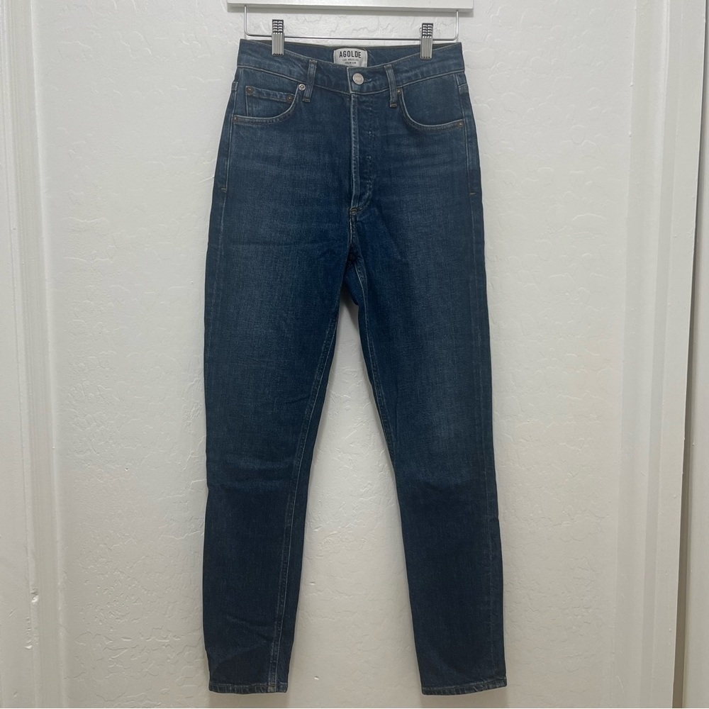 AGOLDE Nico High Rise Slim Jeans Size 24